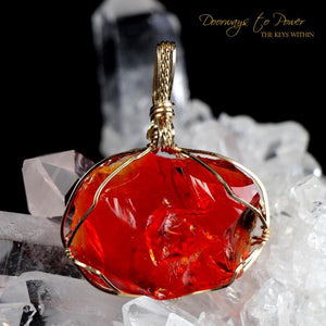 King Solomon Andara Crystal Pendant