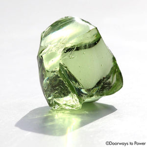 Terra Olive Earth Shaman Andara Crystal Pod 'One Who Sees in the Dark'