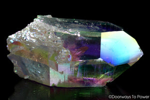 Angel Aura Lemurian Lightbrary Quartz Dow Record Keeper Crystal