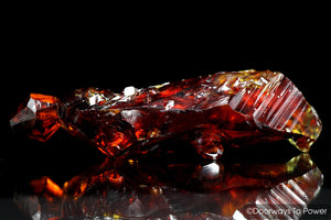 Zincite Crystal Specimen Poland Record Keeper