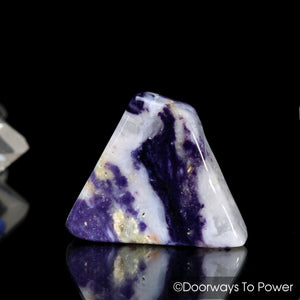 Violet Flame Opal Polished & Tumbled Stone Crystal