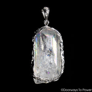 Angel Aura Quartz Danburite Synergy 12 Crystal Pendant