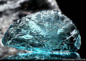 Aqua Serenity Monatomic Andara Crystal 'Atlantean Hologram (Rare & Special)