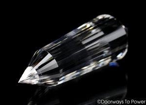 John of God Crystal 24 Sided Vogel Crystal Wand