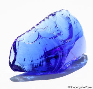 Majestic Elestial Starlight Sapphire Andara Crystal \ OverSoul \ Sixth Density Light