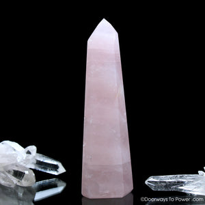 John of God Casa Crystal Rose Quartz Temple Heart Dow