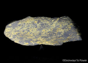 Healers Gold Crystal Polished Slice 'Attracts Power'