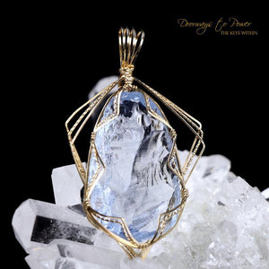Lady Nellie Blue Andara Pendant