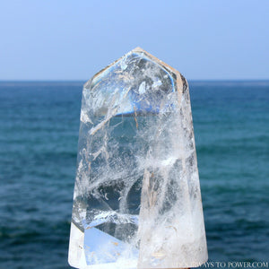 7" John of God Quartz Casa Crystal Altar Stone 3 lbs