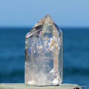 4.3" John of God Quartz Channeling Time Link Casa Energy Crystal