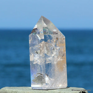 4.3" John of God Quartz Channeling Time Link Casa Energy Crystal