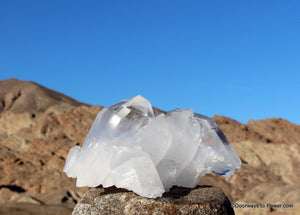 John of God Quartz Casa Twin Record Keeper Isis Crystal Cluster