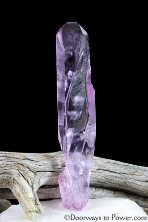 3" Rose Aura Lemurian Seed Pleiadian Starbrary Portal Time Link Crystal