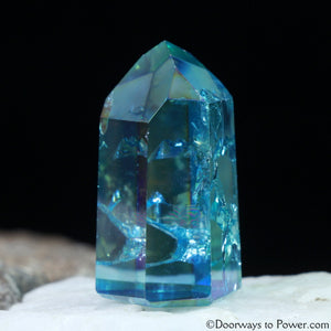 Aqua Aura Master Initiation Channeling Crystal Point