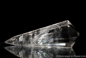 Rare 6.75" John of God 12 Sided Vogel Crystal Healing Wand