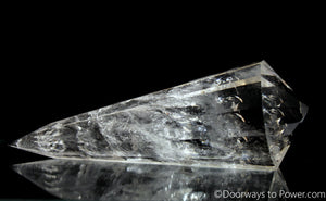 Rare 6.75" John of God 12 Sided Vogel Crystal Healing Wand