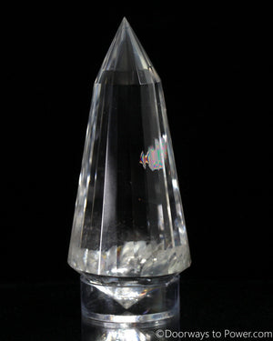 Striking John of God 24 Sided Vogel Record Keeper Crystal Healing Wand