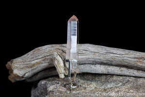 Pink Seed Lemurian Master Dow Pendant