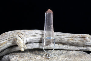 Pink Seed Lemurian Master Dow Pendant
