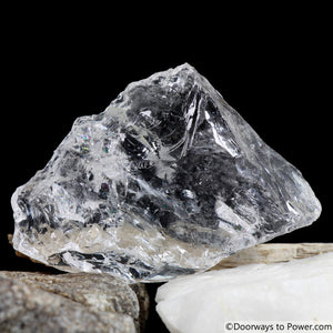 Satyaloka Azeztulite Azozeo Super Activated Synergy 12 Crystal Altar Stone