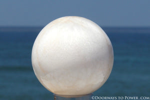 Rare Scolecite Synergy 12 Stone Crystal Sphere A +++ Top Quality