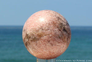 2.98" Beautiful Australian Kunzite Polished Sphere Reserved for Mari