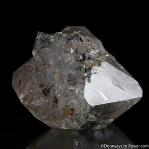 Rare 2.6" Herkimer Diamond Master Initiation Channeling Record Keeper Crystal