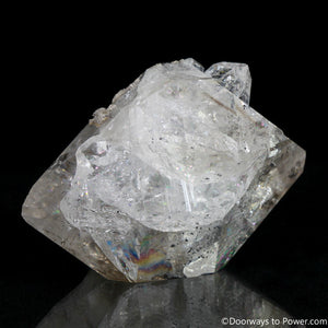 Rare 2.6" Herkimer Diamond Master Initiation Channeling Record Keeper Crystal