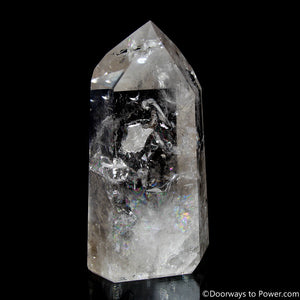 5.7" John of God Quartz Casa Master Dow Devic Temple Time Link Crystal