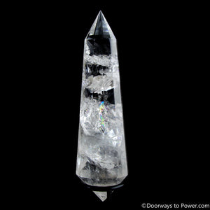 Rare 8" John of God 12 Sided Vogel Crystal Healing Wand