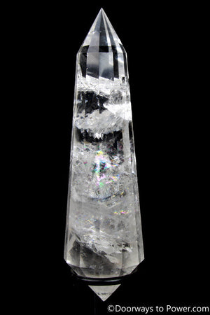 Rare 8" John of God 12 Sided Vogel Crystal Healing Wand