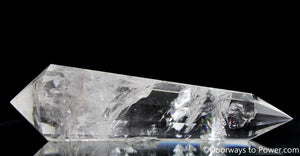 Rare 8" John of God 12 Sided Vogel Crystal Healing Wand