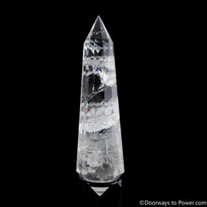 Rare 8" John of God 12 Sided Vogel Crystal Healing Wand