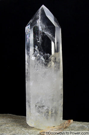 Rare 8.5" Lemurian Light Pleiadian Starbrary Channeling Crystal 1.8 lbs