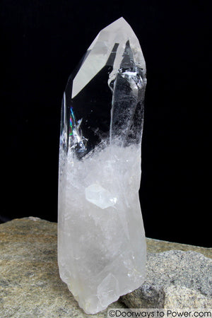 Rare 8.5" Lemurian Light Pleiadian Starbrary Channeling Crystal 1.8 lbs