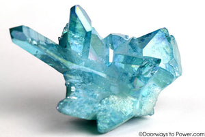 Aqua Aura Cluster with Master Record Keeper & Time Link Crystal