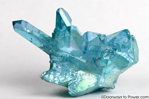 Aqua Aura Cluster with Master Record Keeper & Time Link Crystal