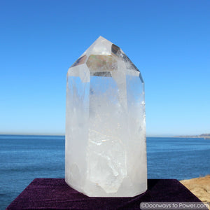 Impressive 12.5" John of God Quartz Crystal Altar Stone 25 lbs