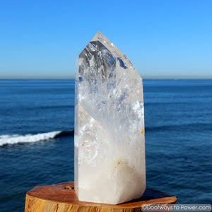 Striking 11.5" John of God Casa Healing Crystal Point 12 lbs