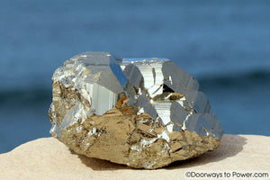Golden PYRITE Cluster & Abundance Crystal