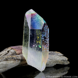 Angel Aura Lemurian Seed Quartz Master Record Keeper Crystal