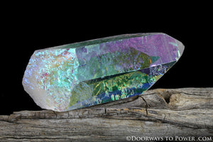 Angel Aura Lemurian Seed Quartz Master Record Keeper Crystal