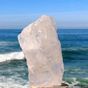 7.3" Satyaloka Azeztulite Altar Stone Record Keeper Rare & Massive