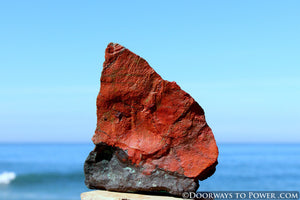 Crimson Cuprite Altar Stone * Featured in Stones of New Consciousness Book