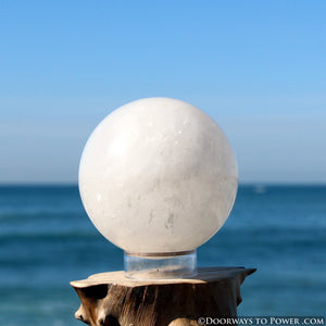 Azeztulite Polished Sphere - Synergy 12 Azozeo Super Activated 2.76"