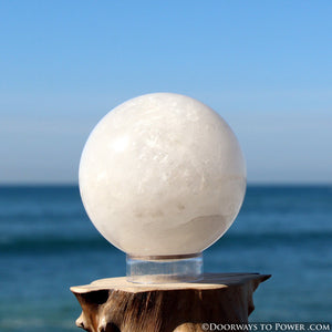 Azeztulite Polished Sphere - Synergy 12 Azozeo Super Activated 2.76"