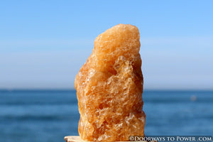 Himalaya Red Gold Azeztulite Manifestation Altar Stone