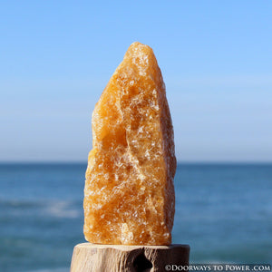 Himalaya Red Gold Azeztulite Altar Stone 3.67" Azozeo Activated