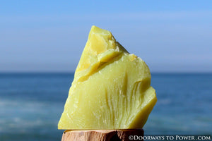 2.75" HEALERITE Crystal Altar Stone "Greatly increases one’s chi"