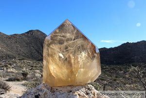 John of God Healing Casa Crystal Point Citrine